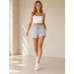 European station summer new FASHION casual shorts hot pants female pants sports furniture pure cotton Korean version loose pants